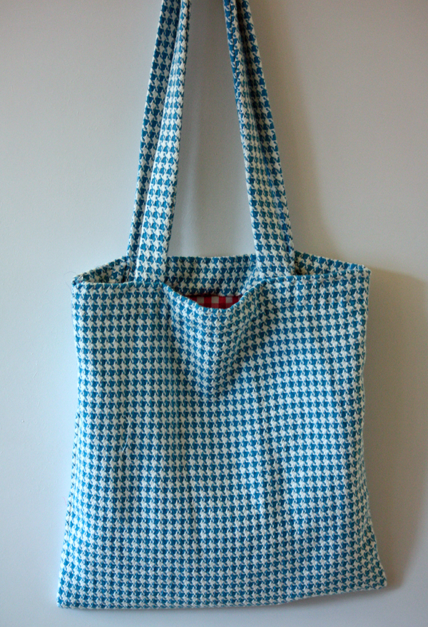 How to sew a tote bag with shoulder straps and lining | Craft Cocaine