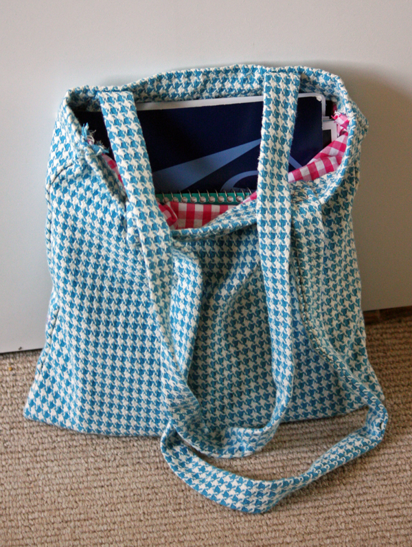 How to sew a tote bag with shoulder straps and lining | Craft Cocaine